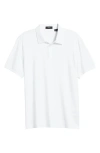 Theory Noran Polo Shirt In White
