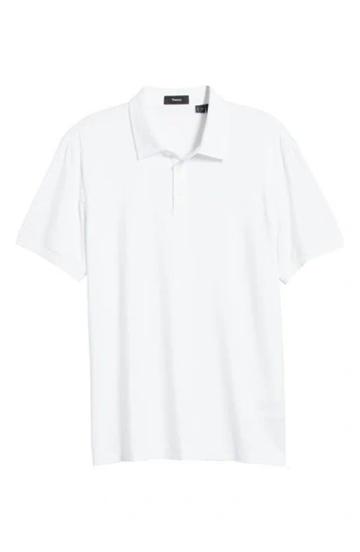 Theory Kayser Polo Shirt In White