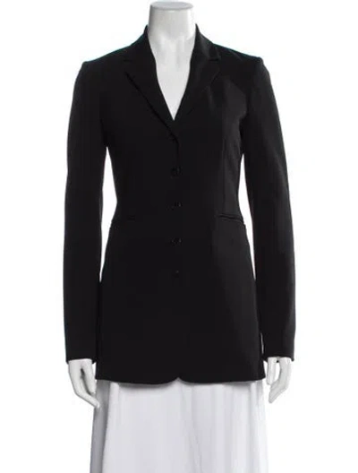 Pre-owned Theory Nylon Blazer W/ Tags In Black