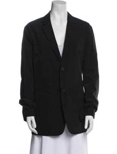 Pre-owned Theory Nylon Jacket In Black