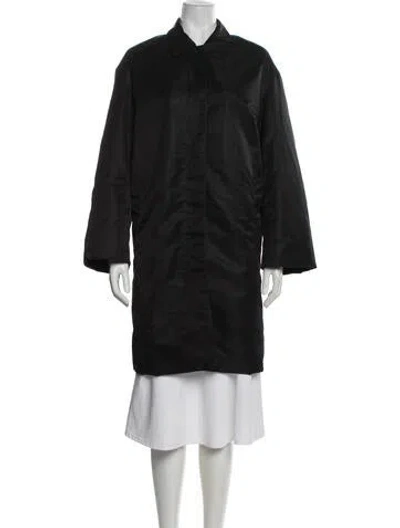 Pre-owned Theory Nylon Jacket In Black