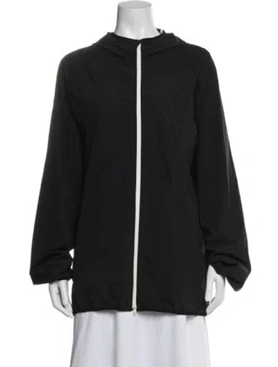 Pre-owned Theory Nylon Jacket In Black