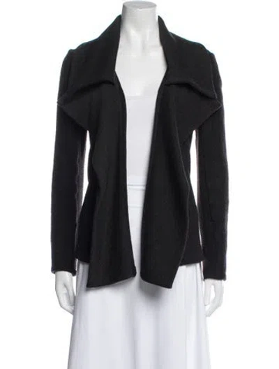 Pre-owned Theory Nylon Jacket In Gray