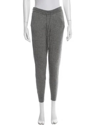 Pre-owned Theory Nylon Sweatpants In Gray