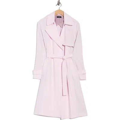 Theory Oaklane Admiral Coat In Pink