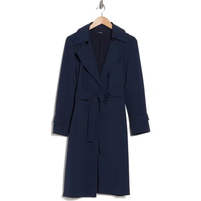 THEORY THEORY OAKLANE ADMIRAL CREPE TRENCH COAT