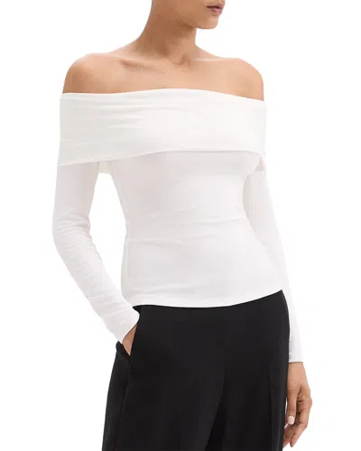 Theory Off-the-shoulder Top