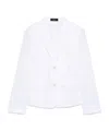 Theory Single-breasted Blazer In White