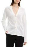 Theory Open Stitch V-neck Cardigan