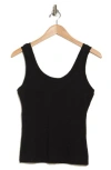 Theory Organic Cotton Tank In Black
