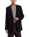 Theory Oversized Blazer In Black