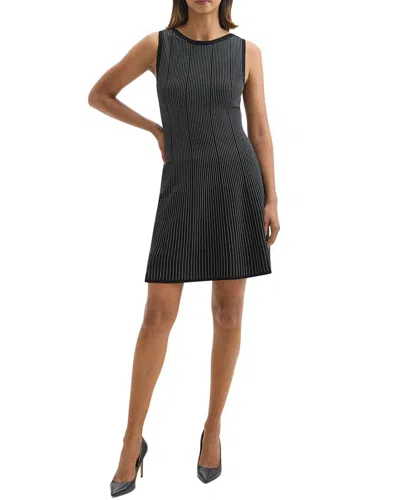 THEORY PANELLED KNIT DRESS