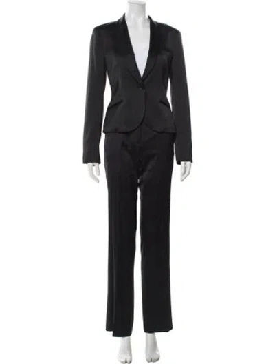 Pre-owned Theory Pant Set In Black