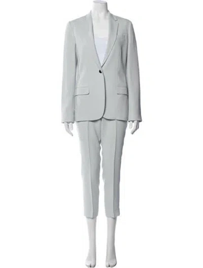 Pre-owned Theory Pant Set In White