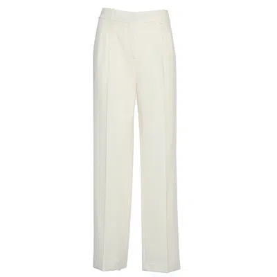 Theory Pantalone A Gamba Larga Con Pieghe