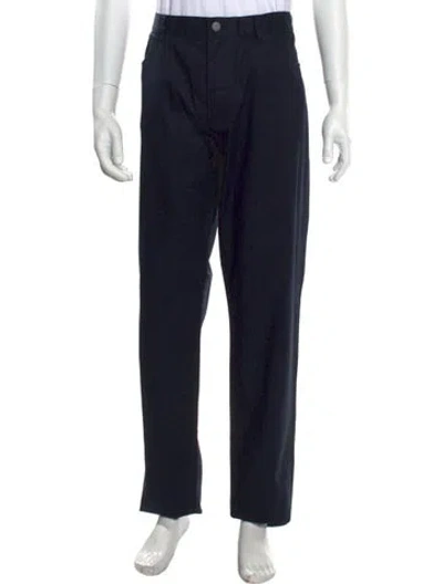 Pre-owned Theory Pants In Blue