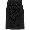 Theory Wool Blend Triple Pleat Pants In Multicolor