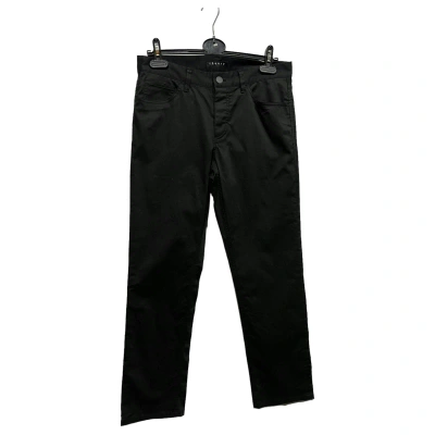 Pre-owned Theory Pants Size 30 In Black
