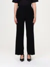 Theory Pants  Woman Color Black In Black