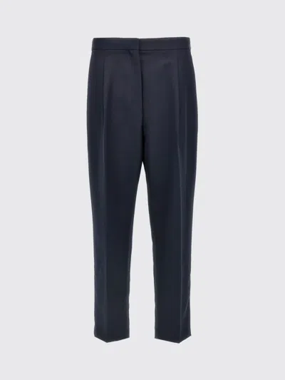 THEORY PANTS THEORY WOMAN COLOR BLUE,G88792009