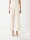 Theory Pants  Woman Color Ivory In Neutral