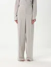 Theory Pants  Woman Color Silver In Silver