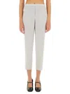 Theory Regular Fit Pants Size 6 In Grey