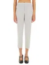 Theory Regular Fit Pants Size 6 In Grey