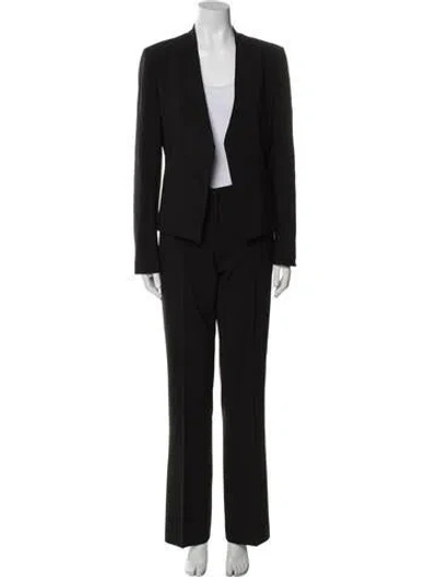 Pre-owned Theory Pantsuit In Black