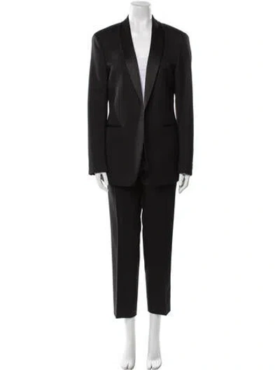 Pre-owned Theory Pantsuit In Black