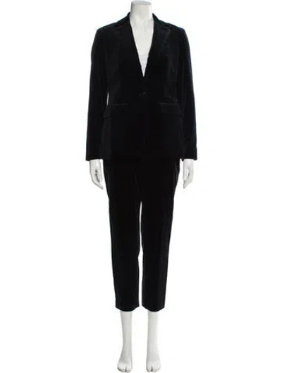 Pre-owned Theory Pantsuit In Black