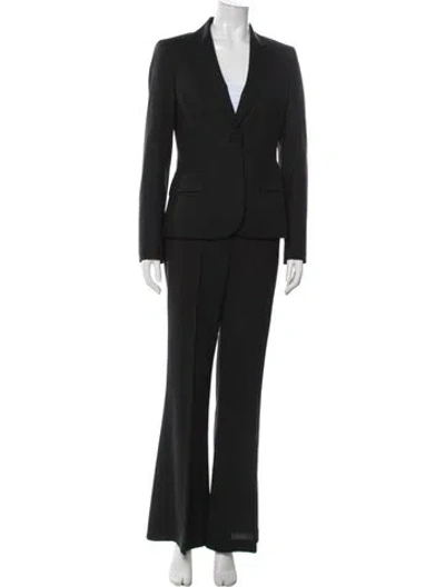Pre-owned Theory Pantsuit In Black