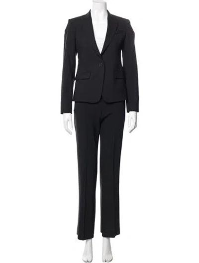 Pre-owned Theory Pantsuit In Black