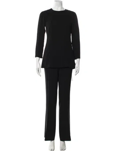 Pre-owned Theory Pantsuit In Black