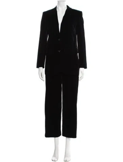 Pre-owned Theory Pantsuit In Black