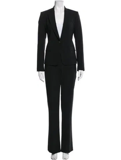 Pre-owned Theory Pantsuit In Black