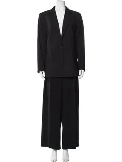 Pre-owned Theory Pantsuit In Black