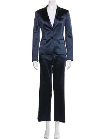 Pre-owned Theory Pantsuit In Blue