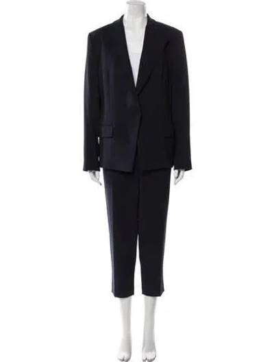 Pre-owned Theory Pantsuit In Blue
