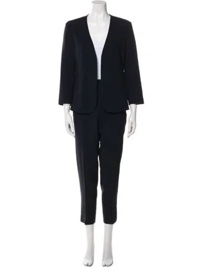 Pre-owned Theory Pantsuit In Blue