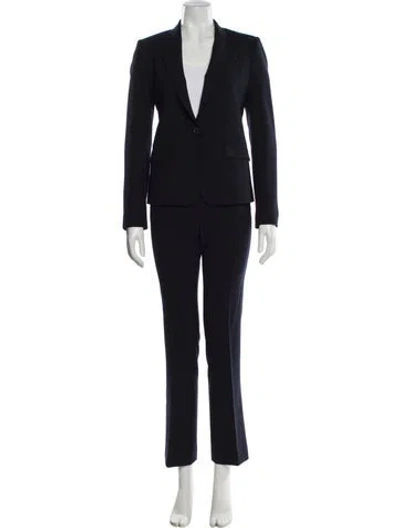 Pre-owned Theory Pantsuit In Blue