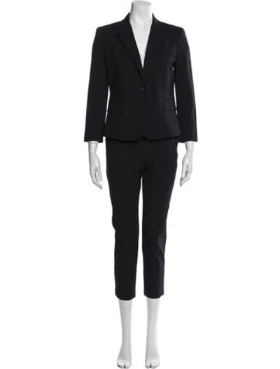 Pre-owned Theory Pantsuit In Blue
