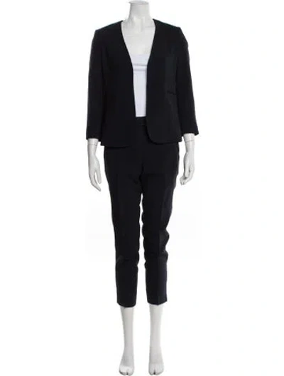 Pre-owned Theory Pantsuit In Blue