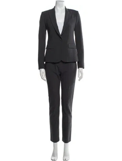 Pre-owned Theory Pantsuit In Gray