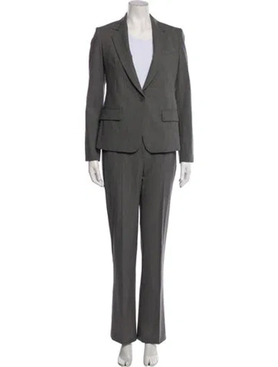 Pre-owned Theory Pantsuit In Gray