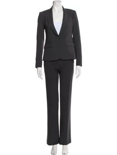 Pre-owned Theory Pantsuit In Gray