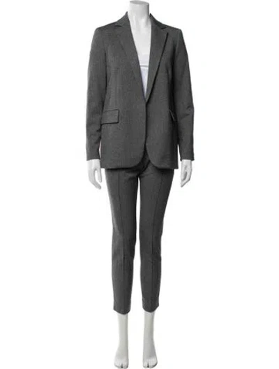 Pre-owned Theory Pantsuit In Gray