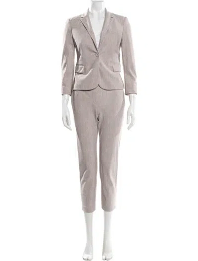 Pre-owned Theory Pantsuit In Neutral