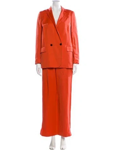 Pre-owned Theory Pantsuit In Orange