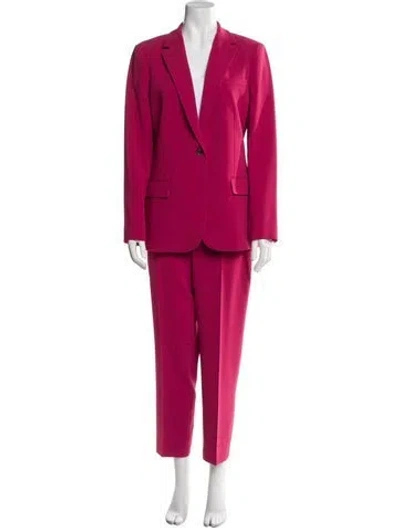 Pre-owned Theory Pantsuit W/ Tags In Red